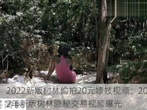 2022新版树林偷拍20元嫖妓视频：2022年新版树林隐秘交易视频曝光