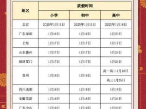 2025放假时间表：2025年假期安排有哪些新变化？