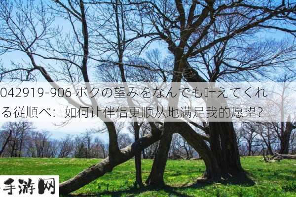 042919-906 ボクの望みをなんでも叶えてくれる従順ペ：如何让伴侣更顺从地满足我的愿望？